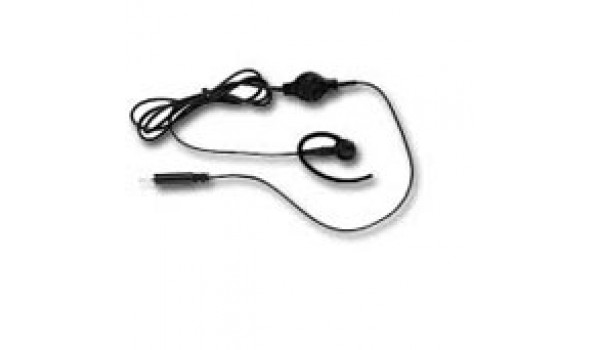 BDN6728 Earpiece Rec Only w/Vol Ctl (Black)